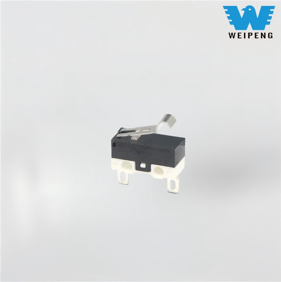 1A/3A لوازم الشركة المصنعة 2-Pin Bent Handle Sweeper Micro Switch