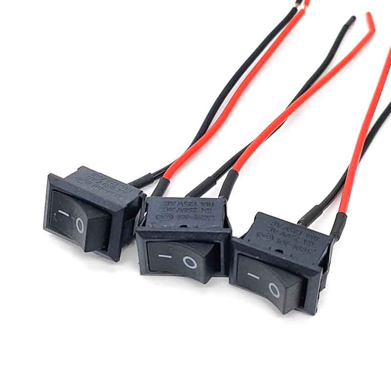 21*15 مللي متر ثنائي دبوس PCB لحام رافعة التبديل