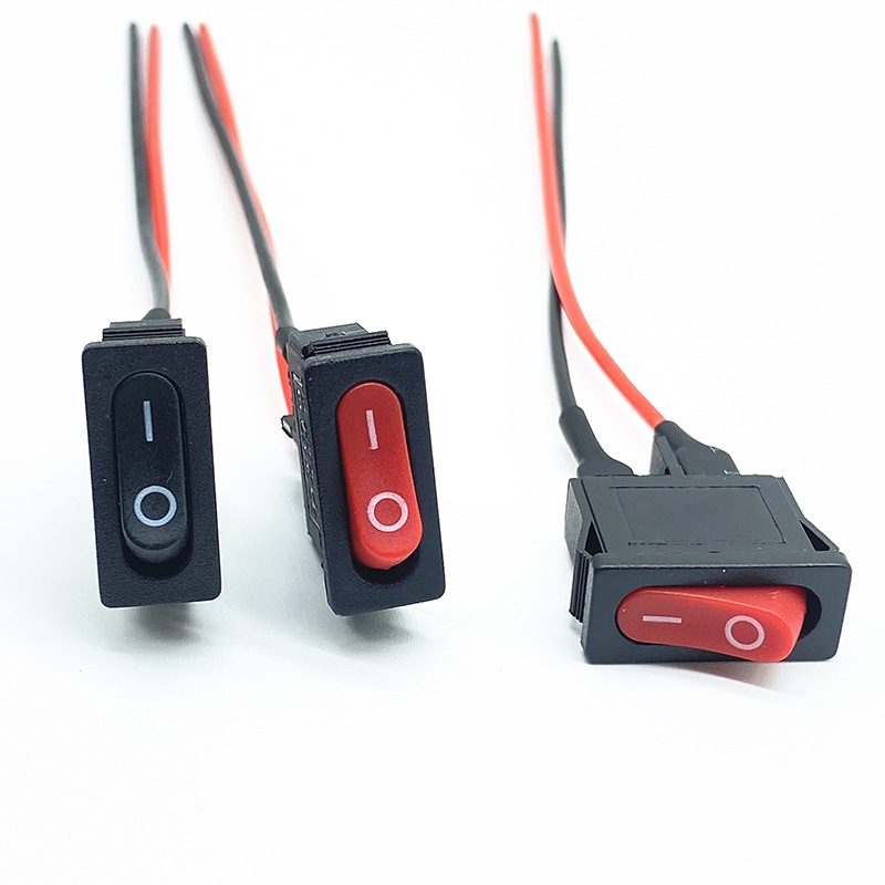 مفتاح هزاز للطاقة على شكل قارب مسطح 9.5*21 مللي متر