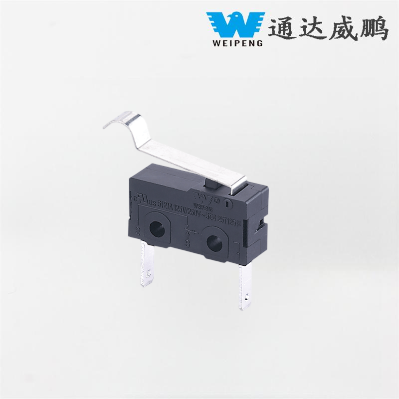 HK-04G-L مقاوم للغبار 5A 2-Pin مفتاح مايكرو لإعادة الضبط مغلق عادة