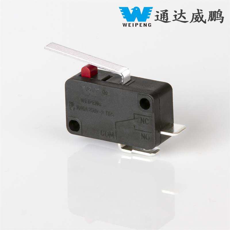 HK-14 سدادة حافة شاي الحليب المحمية بدائرة كهربائية قصيرة مع مفتاح ميكرو بمقبض مستقيم