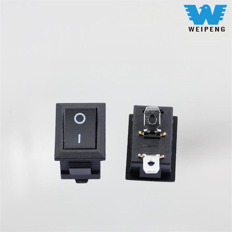 Kcd115*21mm مفتاح هزاز مائل ذو موضعين بأرجل منحنية