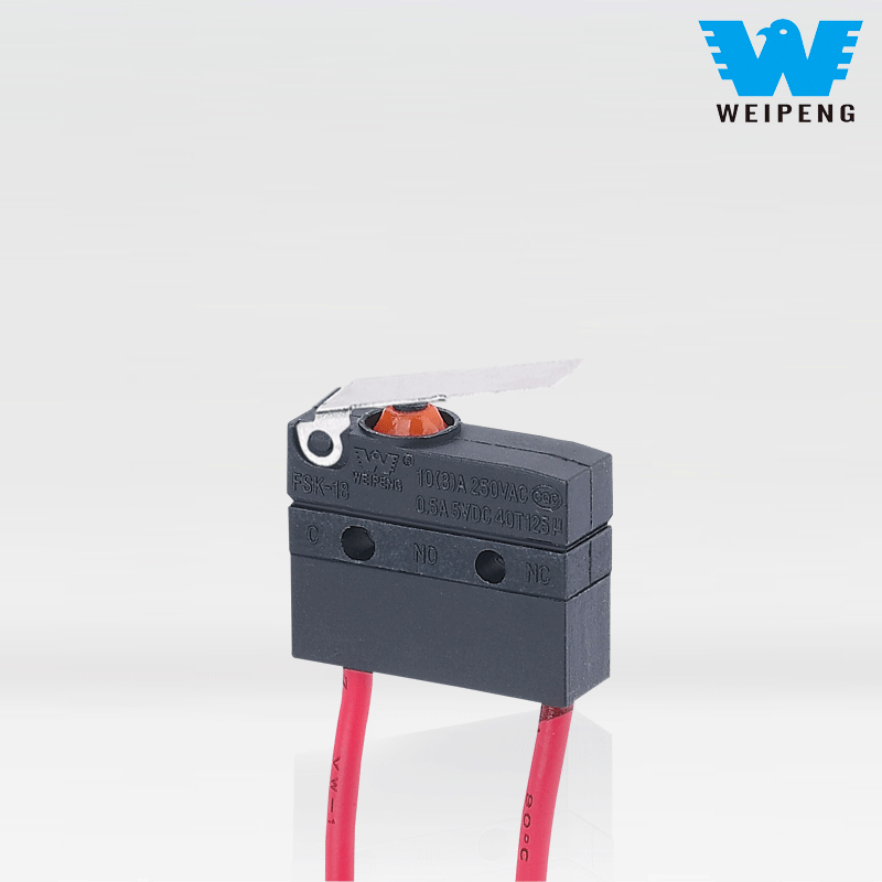 مفتاح ميكرو مقاوم للماء مع أسلاك لمحرك مضخة المياه