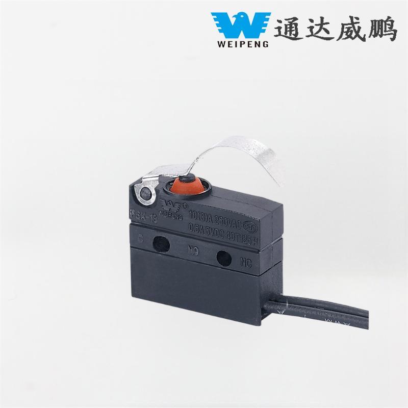 Weipeng 10A Side-Exit IP67 مفتاح صغير لمقعد السيارة