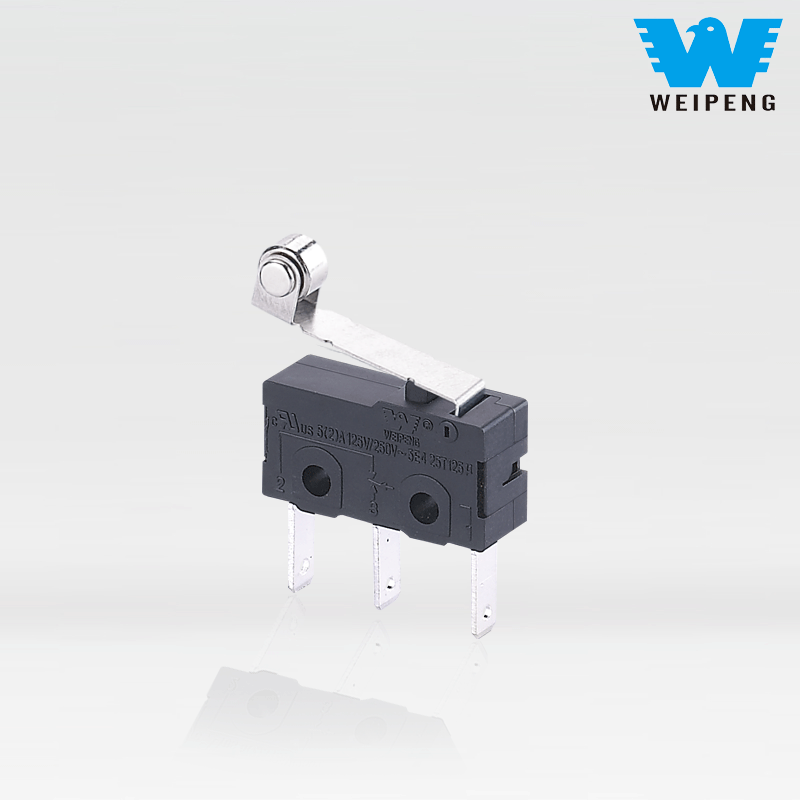 Weipeng 5A 125V 250V مقاومة درجات الحرارة العالية 3-Pin المعدات الصناعية التبديل الجزئي